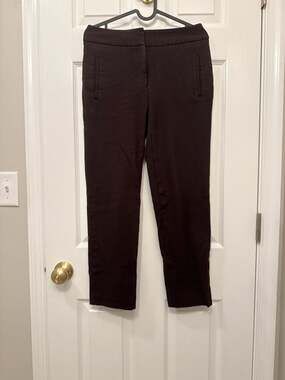 Bar III Women's Dark Brown Skinny Leg trouser Size 0